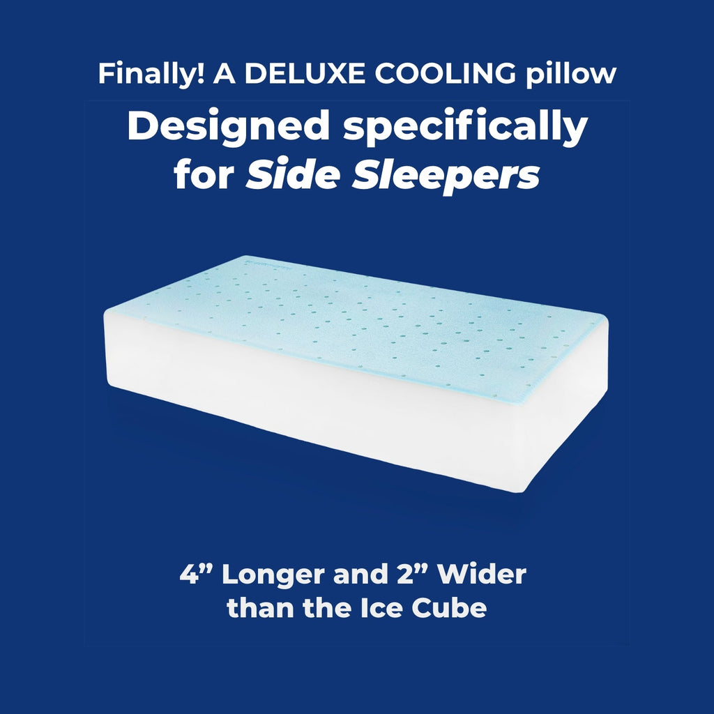 Nolune Cooling Side Sleeper Pillow – Queen & King Beds