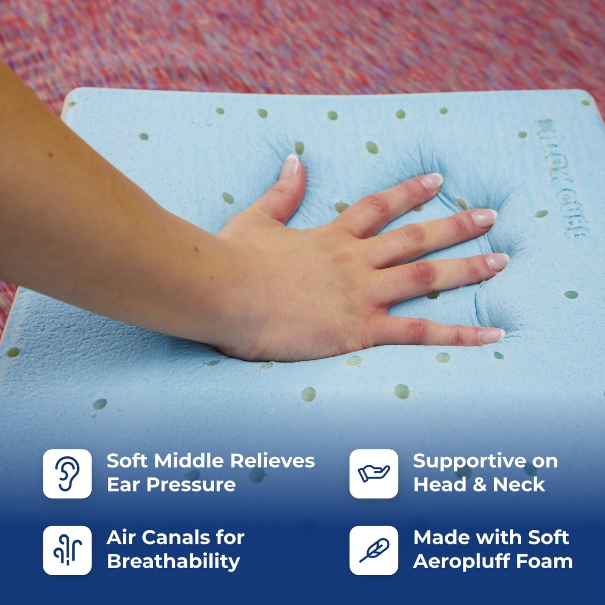 Nolune Cooling Side Sleeper Pillow – Queen & King Beds