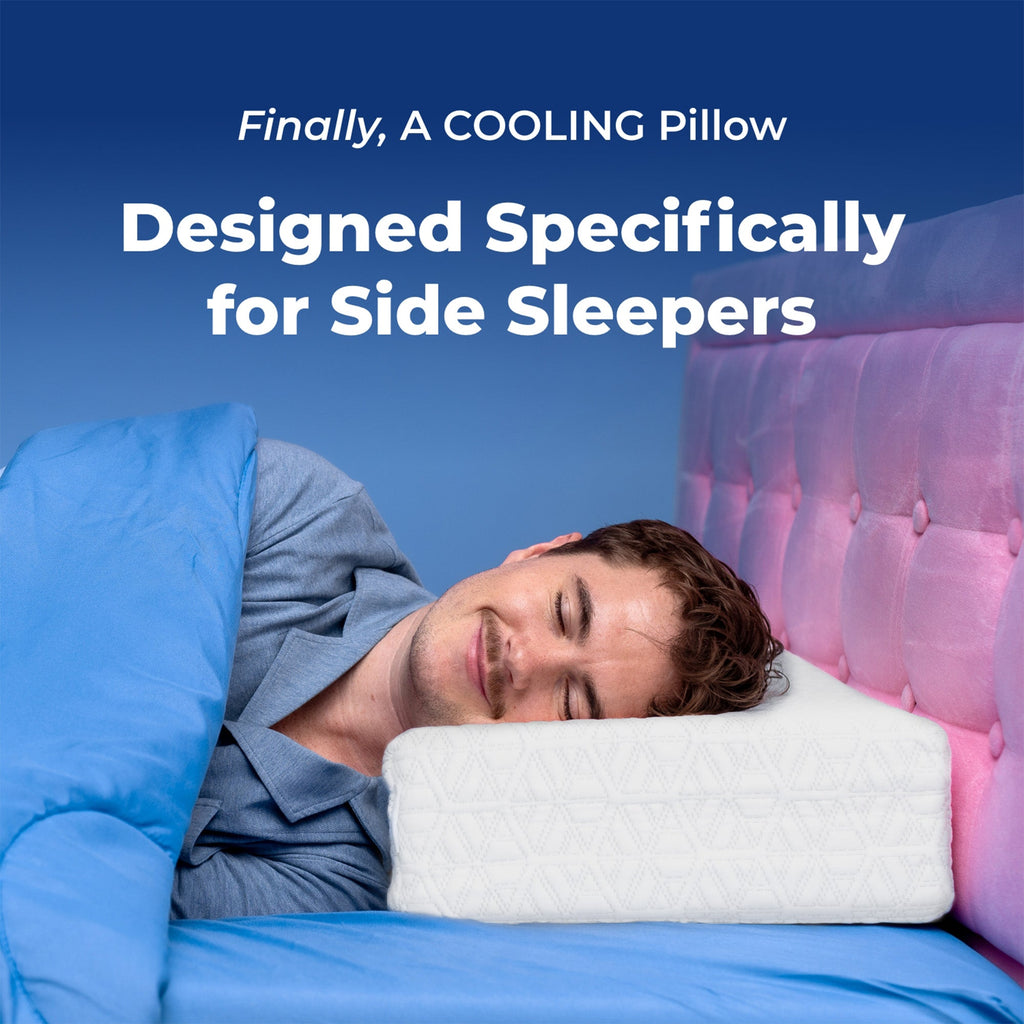 Nolune Cooling Side Sleeper Pillow – Twin & Full Beds