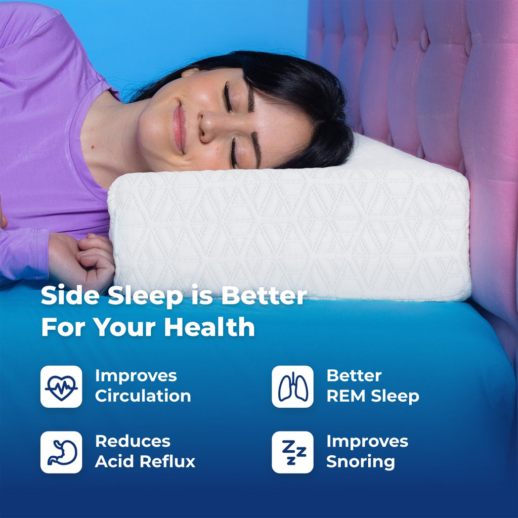 Nolune Cooling Side Sleeper Pillow – Twin & Full Beds