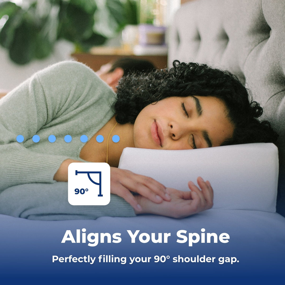 Nolune Cooling Side Sleeper Pillow – Twin & Full Beds