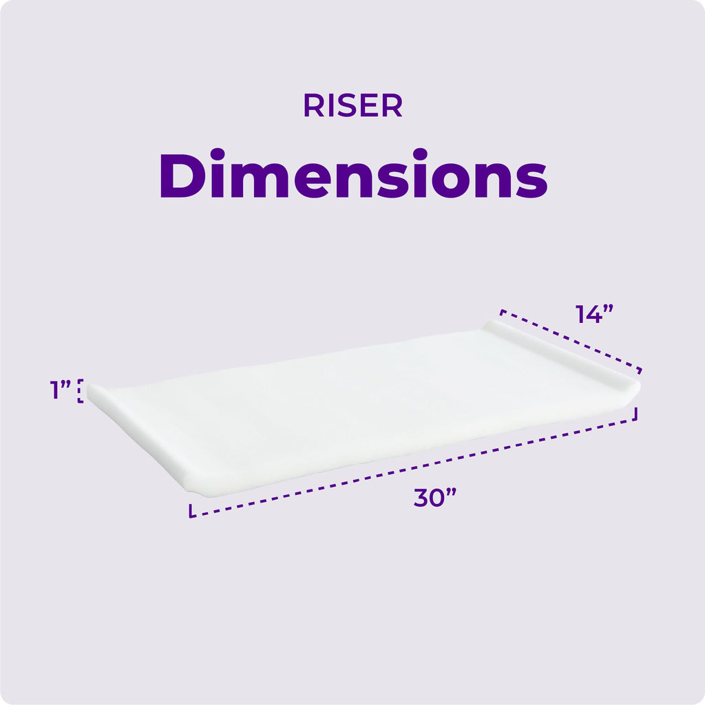 Nolune 1" Height Riser – Ice Pillow