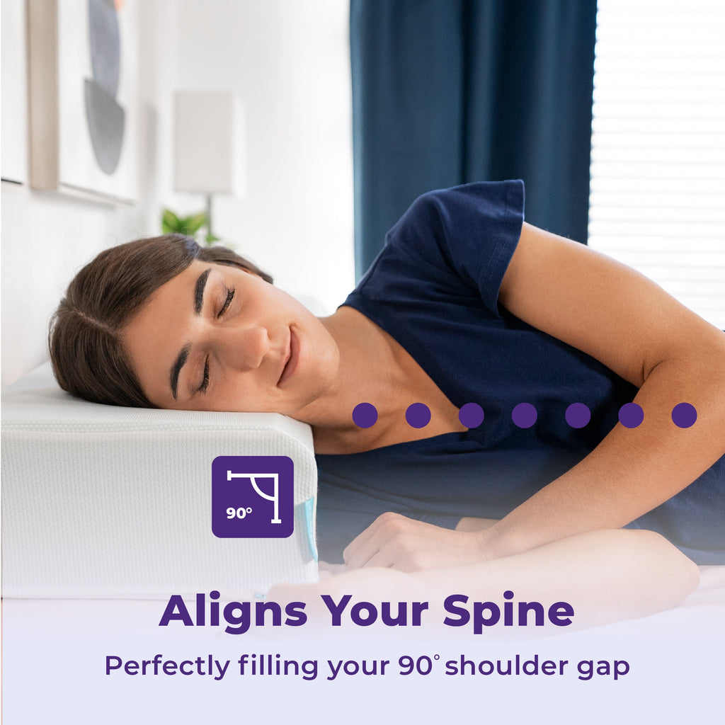 Nolune Adjustable Side Sleeper Pillow – Twin & Full Beds