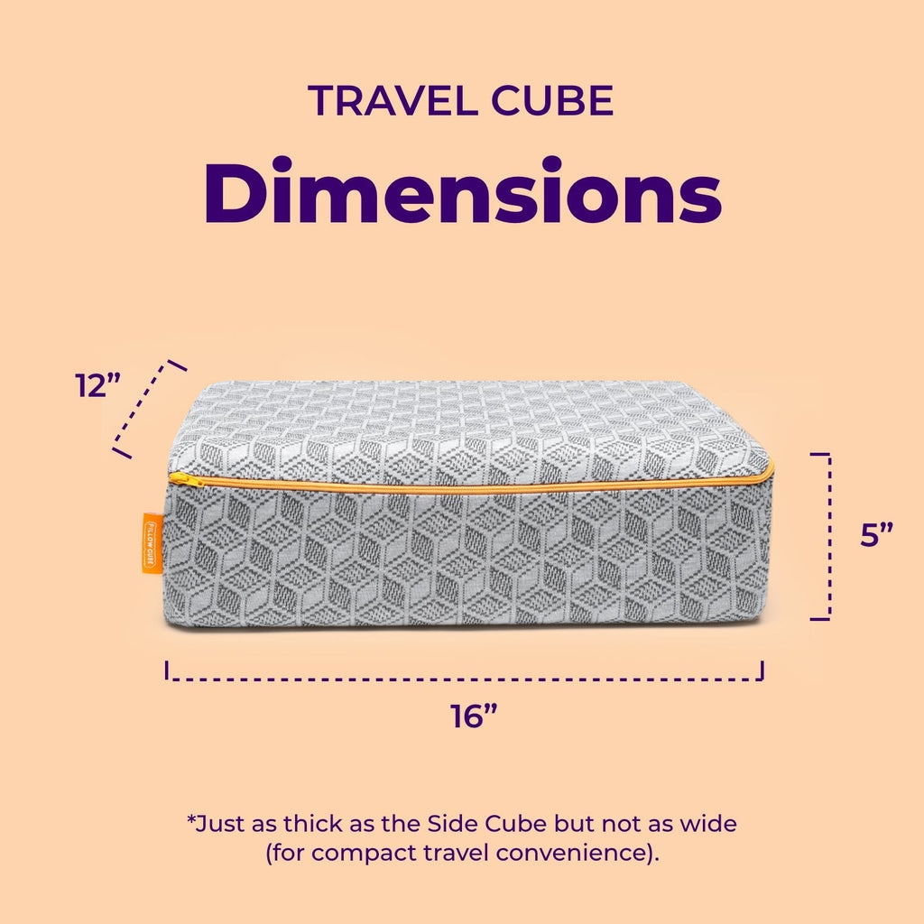 Nolune Travel Side Sleeper Pillow – Pillow Only