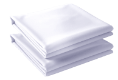 Nolune White Cotton Deluxe Pillowcase with Zipper